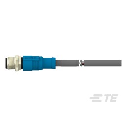 1 pcs - TE Connectivity Straight Male 5 way M12 to Unterminated Sensor Actuator Cable, 500mm
