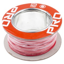 1 Reel of 100 M - RS PRO Red 0.6 mm² Hook Up Wire, 20 AWG, 19/0.2 mm, 100m, PTFE Insulation