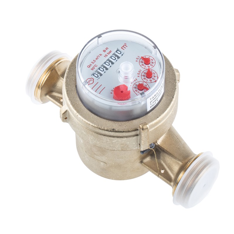 1 pcs - Altecnic Class A, B 7m³/h Water Meter 1 in BSPP Male