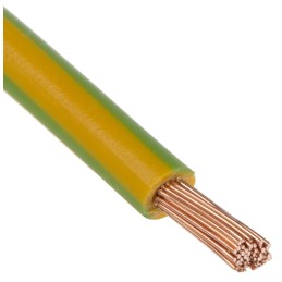 1 Reel of 100 M - Lapp ÖLFLEX® Series Green/Yellow 4 mm² Hook Up Wire, 100m, PVC Insulation