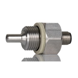 1 pcs - Turck BIM-UNT Series Remote Sensor Flow Sensor for Gas, Liquid, 1 (Water) ccm/s, 2 (Air) ccm/s, 3 (Oil) ccm/s Min, 150