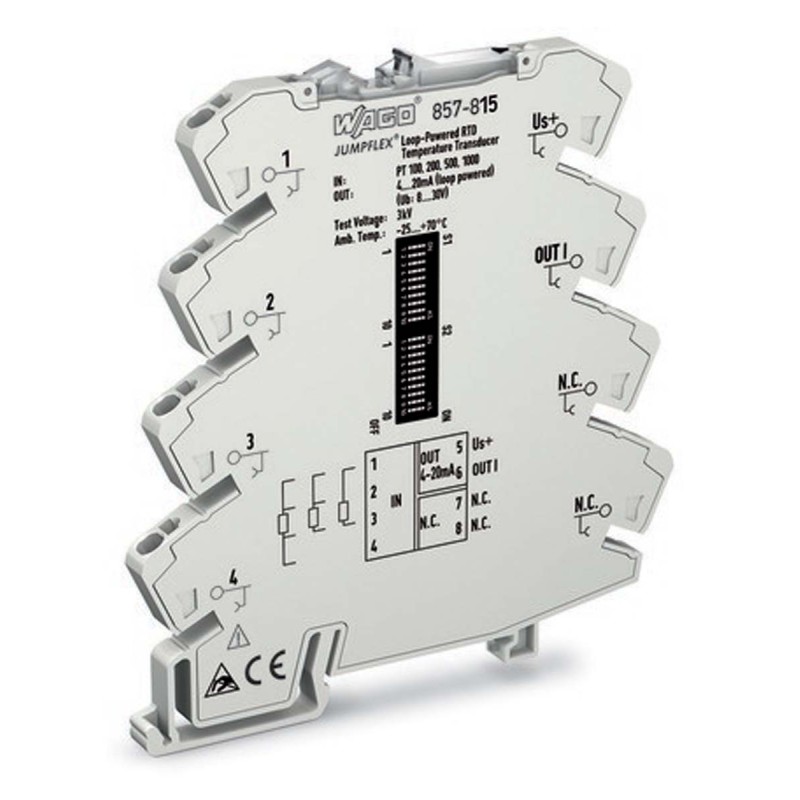 1 pcs - Wago Signal Conditioner, RTD Input, Current Output, 30V Supply