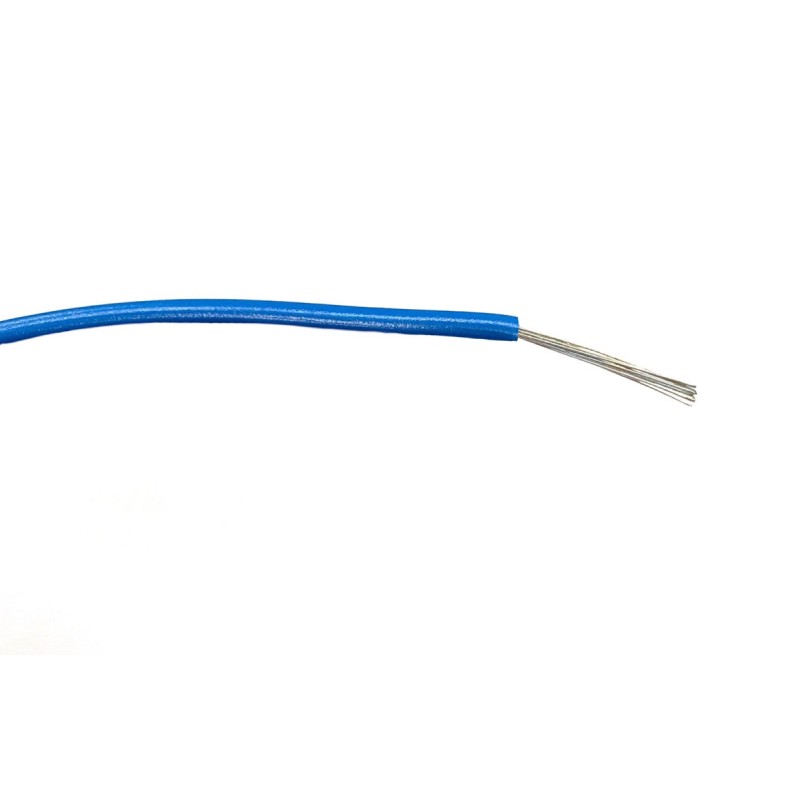 1 Reel of 500 M - RS PRO Blue 0.75 mm² Hook Up Wire, 24/0.2 mm, 500m, PVC Insulation