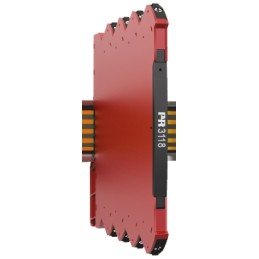 1 pcs - PR Electronics 3100 Series Bipolar Isolated Converter, Current, Voltage Input, Current, Voltage Output, 16.8 -