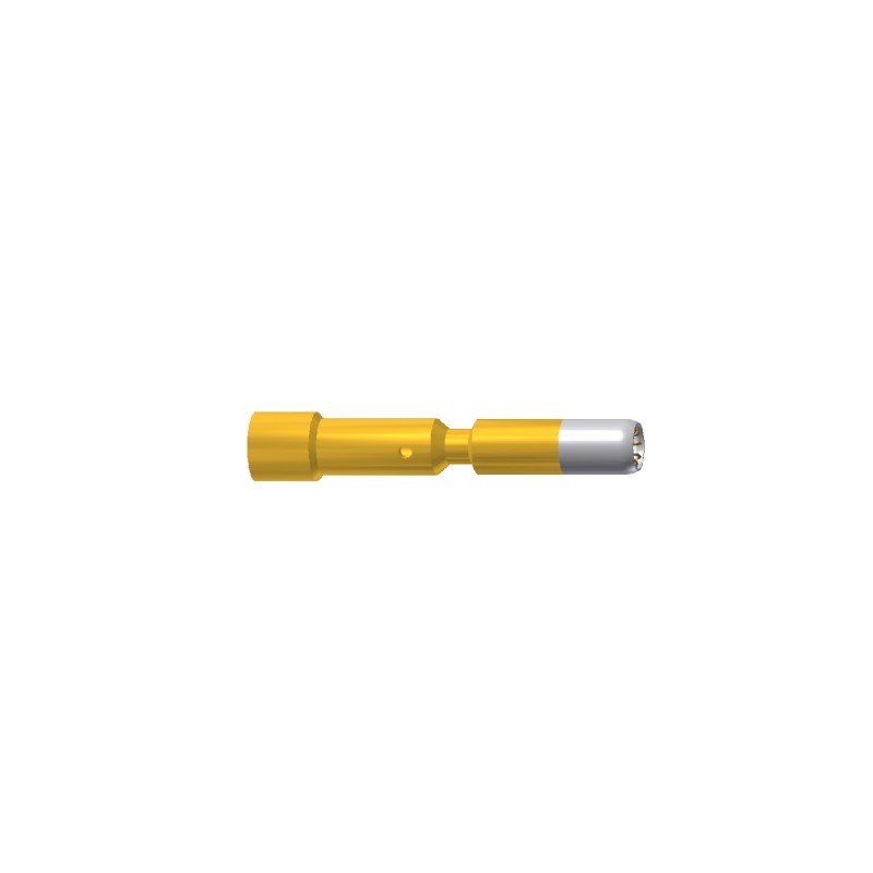 1 pcs - TE Connectivity Socket Crimp Crimp Socket Contact, Contact Size 1 mm, Wire Size 0.06 - 1.0 mm², 0.14 - 1.0 mm²