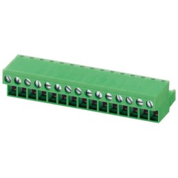1 pcs - Phoenix Contact 5.08mm Pitch 3 Way Pluggable Terminal Block, Plug, Cable Mount, Screw Termination