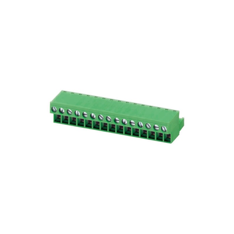 1 pcs - Phoenix Contact 5.08mm Pitch 3 Way Pluggable Terminal Block, Plug, Cable Mount, Screw Termination
