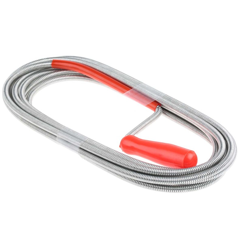 1 pcs - RS PRO Wire Pipe Cleaner for use with Clearing Sink, Bath & Shower Waste Pipes