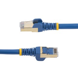 1 pcs - StarTech.com Cat6a Male RJ45 to Male RJ45 Ethernet Cable, STP, Blue PVC Sheath, 0.5m, CMG Rated