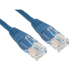 1 pcs - RS PRO Cat6 Male RJ45 to Male RJ45 Ethernet Cable, U/UTP, Blue PVC Sheath, 10m