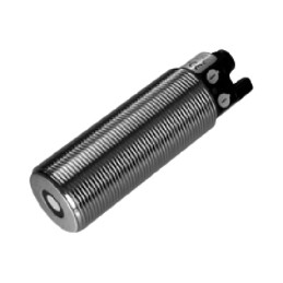 1 pcs - Pepperl + Fuchs Ultrasonic Barrel-Style Proximity Sensor, M30 x 1.5, 45 - 500 mm Detection, PNP Output, 12