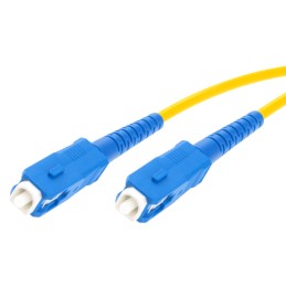 1 pcs - RS PRO SC to SC Simplex Single Mode OS1 Fibre Optic Cable, 9/125μm, Yellow, 3m