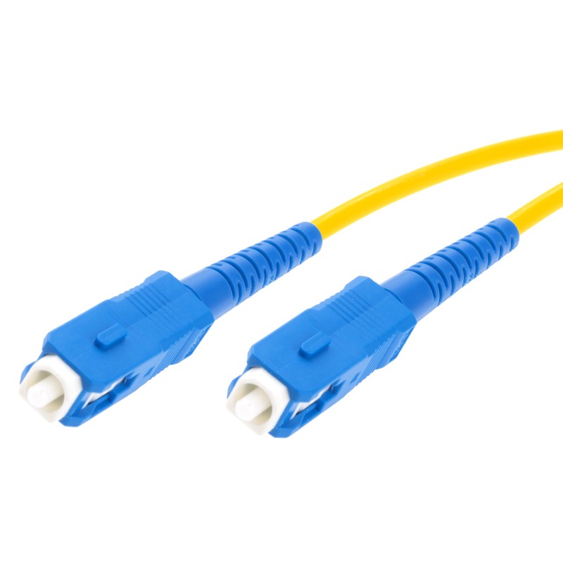 1 pcs - RS PRO SC to SC Simplex Single Mode OS1 Fibre Optic Cable, 9/125μm, Yellow, 3m