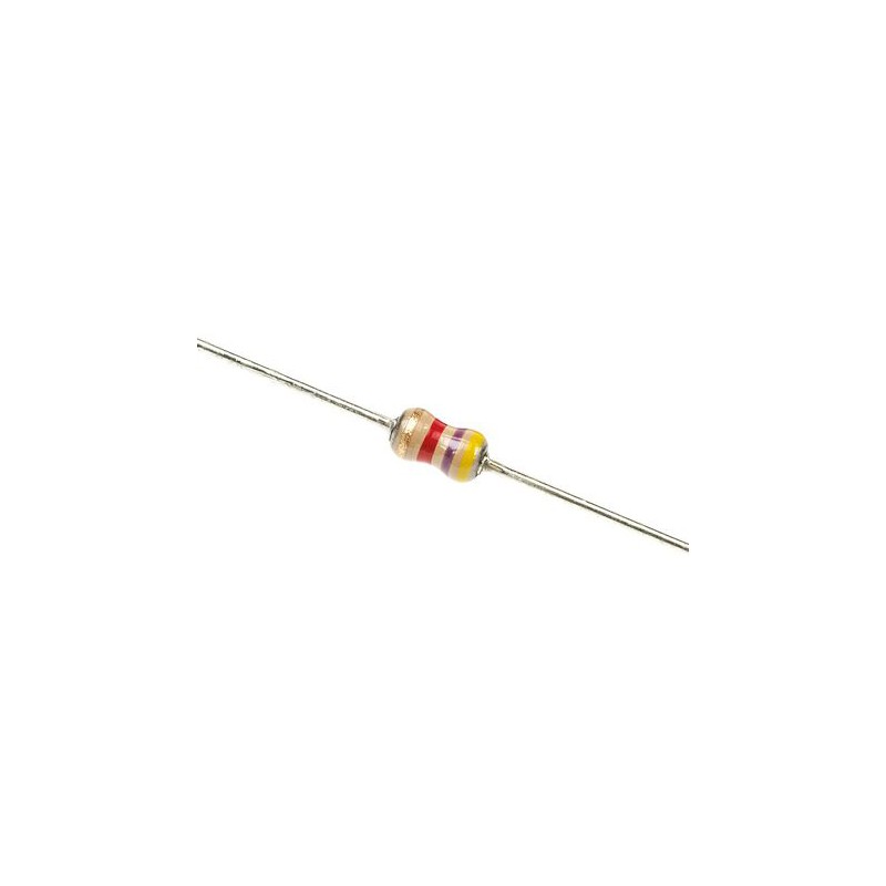 1000 pcs - CFR16J4K7 TE Connectivity 4.7kΩ Carbon Film Resistor 0.25W ±5% CFR16J4K7