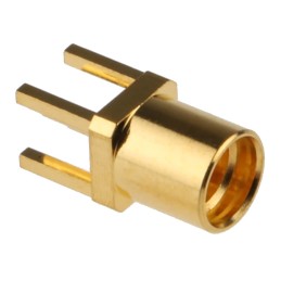 1 pcs - Samtec MMCX Series, jack Through Hole MMCX Connector, 50Ω, Solder Termination, Straight Body