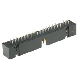 1 pcs - Hirose HIF3FC Series Straight Through Hole PCB Header, 40 Contact(s), 2.54mm Pitch, 2 Row(s), Shrouded