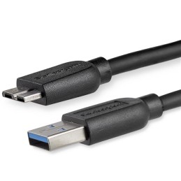 1 pcs - StarTech.com USB 3.0 Cable, Male USB A to Male Micro USB B Cable, 2m