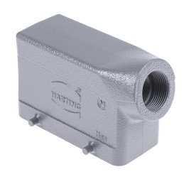 1 pcs - HARTING Han B Heavy Duty Power Connector Hood, M25 Thread