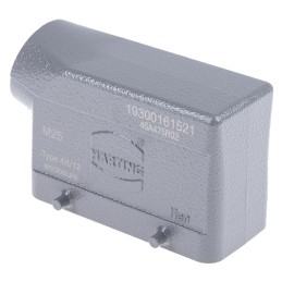 1 pcs - HARTING Han B Heavy Duty Power Connector Hood, M25 Thread