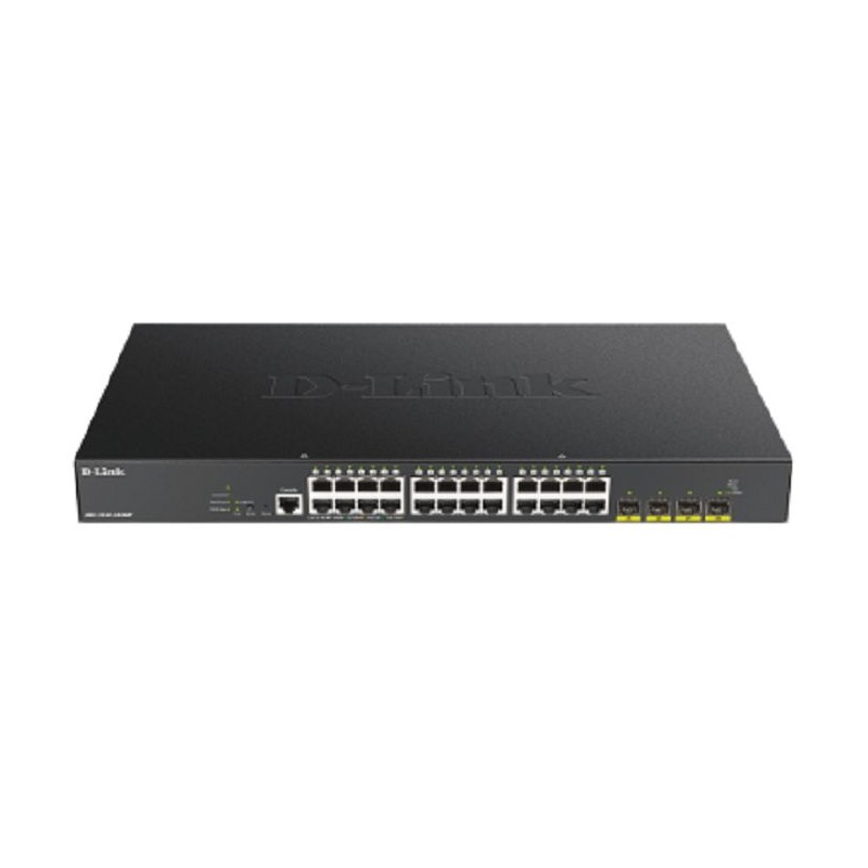1 pcs - D-Link Managed, Smart 24 Port Gigabit Switch With PoE