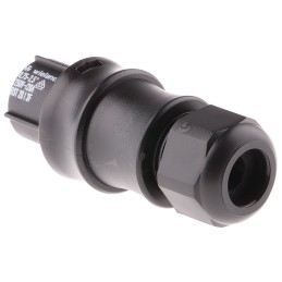 1 pcs - Wieland RST20i3 Series Circular Connector, 3-Pole, Female, Cable Mount, 20A, IP68