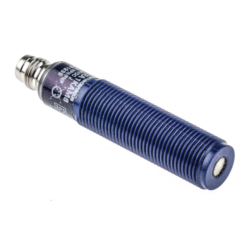 1 pcs - Telemecanique Sensors Ultrasonic Barrel-Style Proximity Sensor, M12 x 1, 6 - 50 mm Detection, PNP & NPN Output,