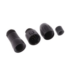 1 pcs - binder Circular Connector, 8 Contacts, Cable Mount, Miniature Connector, Socket, Male, IP67, 720 Series