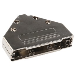 1 pcs - MH Connectors MHDTPK Series ABS D Sub Backshell, 37 Way, Strain Relief