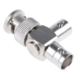 1 pcs - Telegartner Tee 50Ω RF Adapter BNC Plug to BNC Socket 4GHz