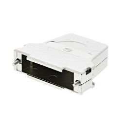 1 pcs - Harting D-sub Series Metal D Sub Backshell, 25 Way, Strain Relief