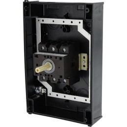 1 pcs - Eaton 3 Pole Surface Mount Isolator Switch - 63A Maximum Current, 30kW Power Rating, IP65