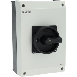 1 pcs - Eaton 3 Pole Surface Mount Isolator Switch - 63A Maximum Current, 30kW Power Rating, IP65