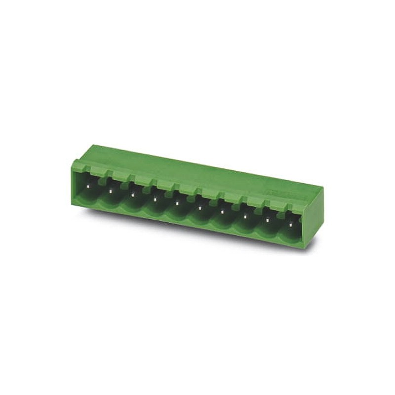 1 pcs - Phoenix Contact 5.0mm Pitch 13 Way Right Angle Pluggable Terminal Block, Header, Solder Termination