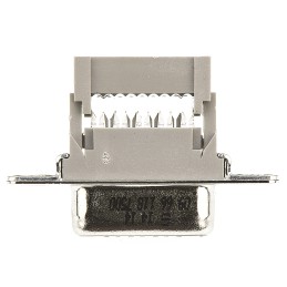 1 pcs - HARTING 9 Way Cable Mount D-sub Connector Socket, 2.77mm Pitch