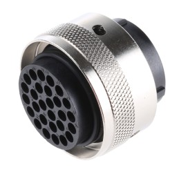 1 pcs - Souriau Circular Connector, 28 Contacts, Cable Mount, Socket, Male, IP65, UTG Series