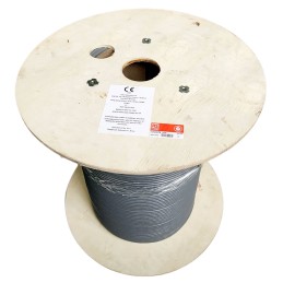 1 Reel of 100 M - RS PRO Cat7a Ethernet Cable, S/FTP, Grey LSZH Sheath, 100m, Low Smoke Zero Halogen (LSZH)