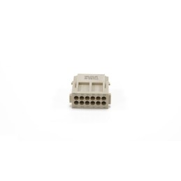 1 pcs - RS PRO Heavy Duty Power Connector Insert, 10A, Male, 12 Contacts