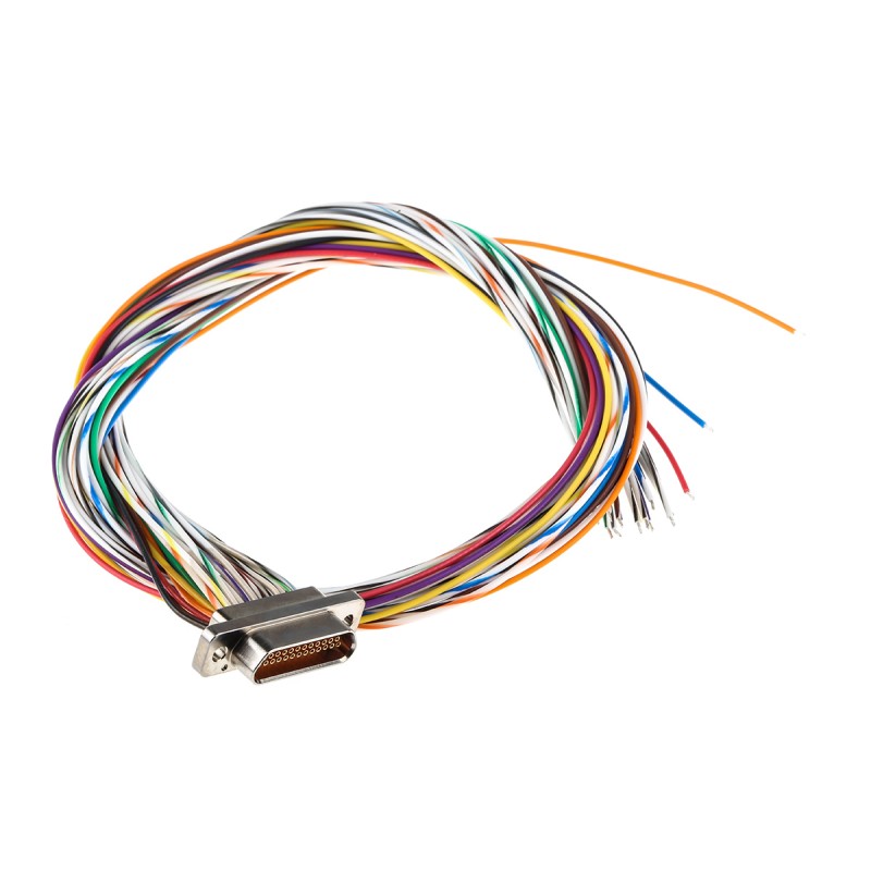 1 pcs - ITT Cannon MDM 25 Way Cable Mount D-sub Connector Socket, 1.27mm Pitch