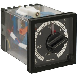 1 pcs - Dold EF7616 Series Panel Mount Timer Relay, 230V ac, 4-Contact, 0.2 s - 60h, 1-Function, DPDT