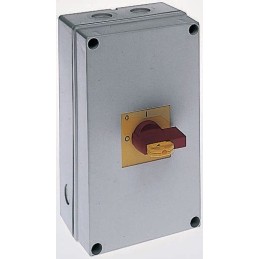 1 pcs - Kraus & Naimer 4P Pole Isolator Switch - 80A Maximum Current, 30kW Power Rating, IP65
