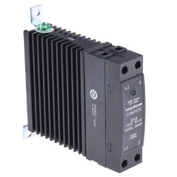 1 pcs - Sensata / Crydom CKM0630 Series Solid State Relay, 30 A Load, DIN Rail Mount, 60 V Load, 32 V Control