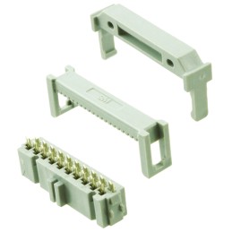 1 pcs - 3M 20-Way IDC Connector Socket for Cable Mount, 2-Row