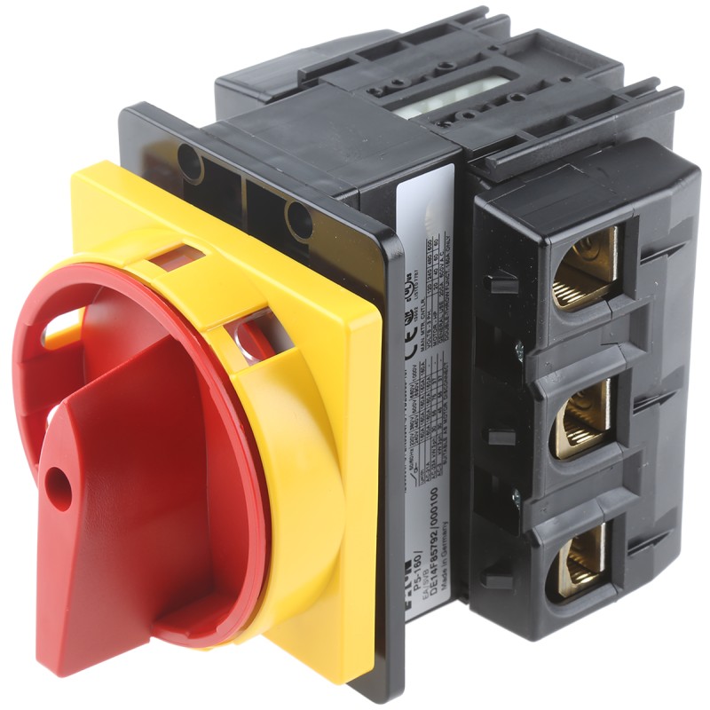 1 pcs - Eaton 3P Pole Panel Mount Isolator Switch - 160A Maximum Current, 55kW Power Rating, IP65
