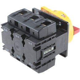 1 pcs - Eaton 3P Pole Panel Mount Isolator Switch - 160A Maximum Current, 55kW Power Rating, IP65