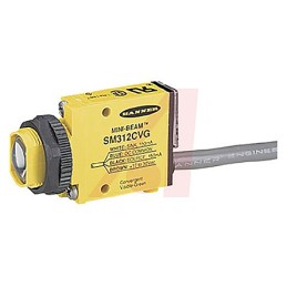 1 pcs - Banner Convergent Photoelectric Sensor, Block Sensor, 16 mm Detection Range