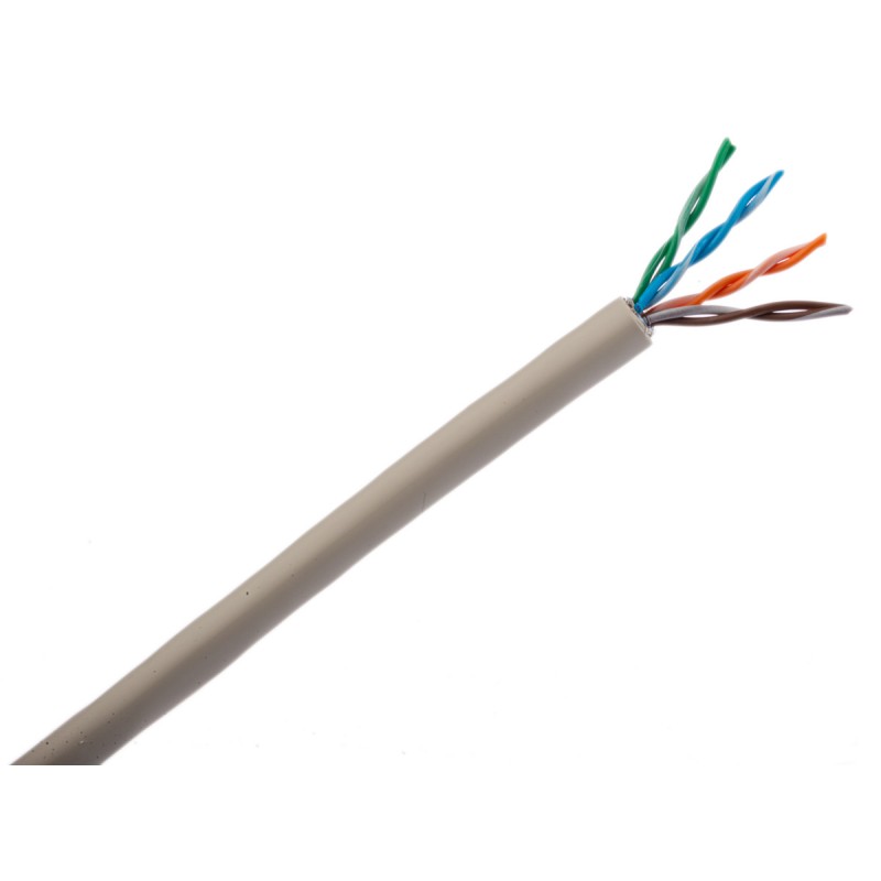 1 Reel of 100 M - Belden Cat5e Ethernet Cable, SF/UTP, Grey LSZH Sheath, 100m, Low Smoke Zero Halogen (LSZH)