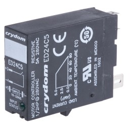 1 pcs - Sensata / Crydom ED Series Solid State Relay, 5 A Load, DIN Rail Mount, 280 V rms Load, 32 V dc Control