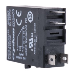 1 pcs - Sensata / Crydom ED Series Solid State Relay, 5 A Load, DIN Rail Mount, 280 V rms Load, 32 V dc Control