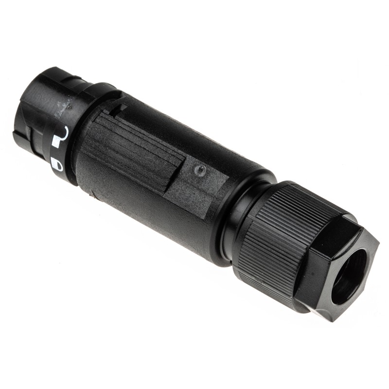 1 pcs - Wieland RST16i2/3 Series Mini Connector, 3-Pole, Male, Cable Mount, 16A, IP66, IP68, IP69