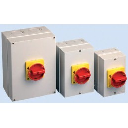 1 pcs - Allen Bradley 6P Pole Isolator Switch - 40A Maximum Current, 18.5kW Power Rating, IP66